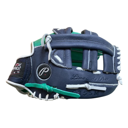 Guante Manopla Beisbol/soft 12.5 G355 Palomares Genuino Fpx Azul Petróleo/ Adulto( Juvenil