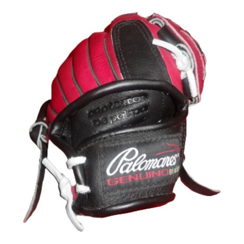Manopla Béisbol Mod W135 Rosa/negro 13.5 PuLG Palomares  Fpx