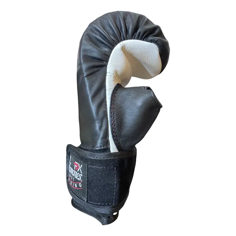 Par Guanteleta Box #25 Piel Palomares Genuino Fpx M Negro