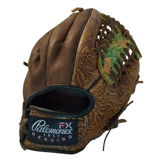 Guante Manopla Beisbol Ed Unica 2108 Palomares Genuino Fpx Cafe/ Verde 12