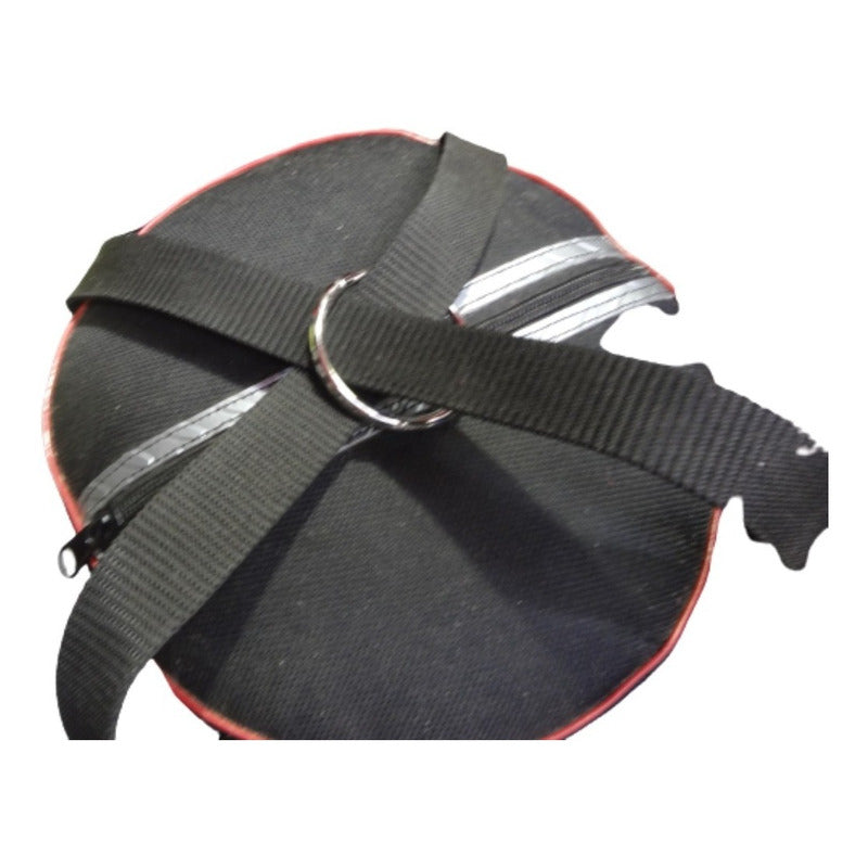 Costal Box Lona Grande Negro Palomares Genuino Fpx Negro