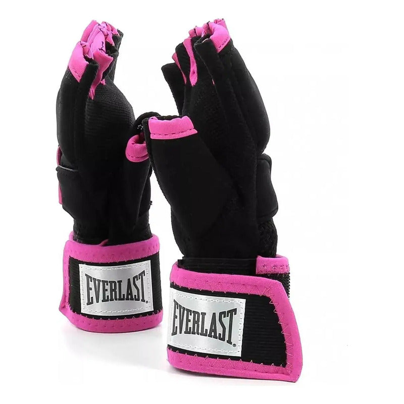 Guantes Alternativa A Vendaje De Boxeo Evergel Everlast M Rosa