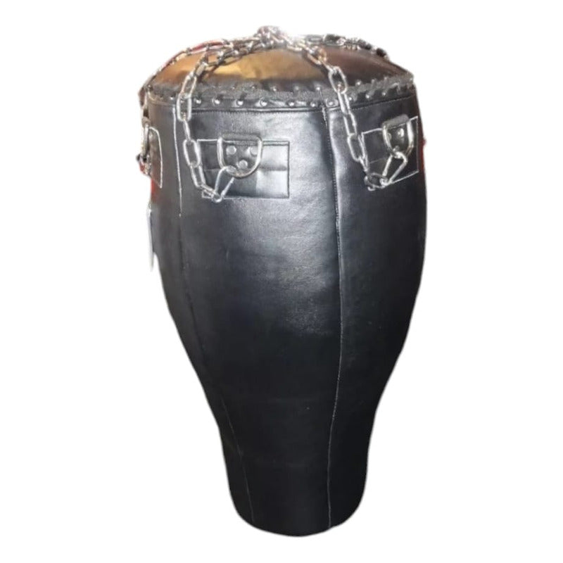 Costal Para Box O Artes Marciales Upper Cut Piel Fpx Negro