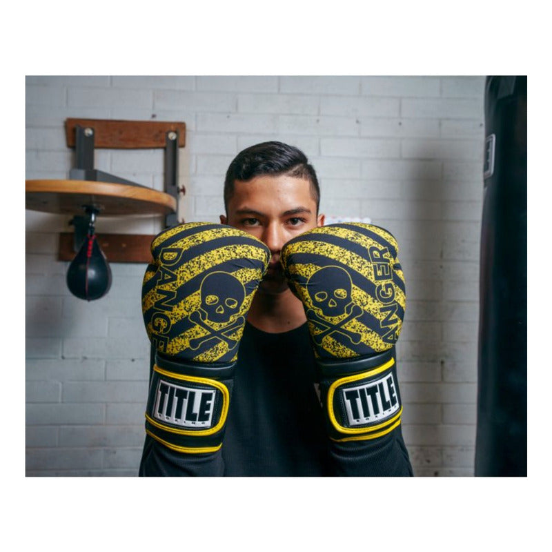 Guantes Box Title Peligro Amarillo Nuevo Original Fpx