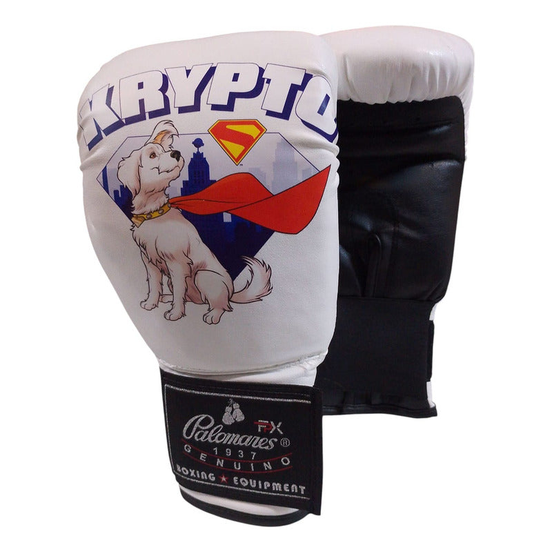 Guante Box Ed.unica Superman&krypto Dc Comics 14y16oz Fpx