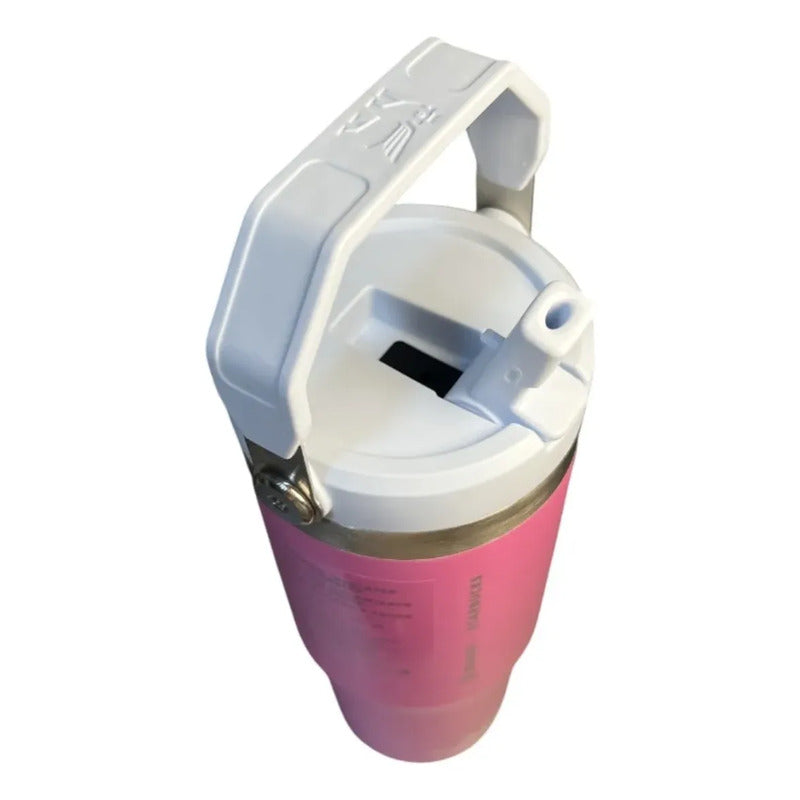 Termo Starbucks + Stanley Rosa Primavera 2025 Rosa