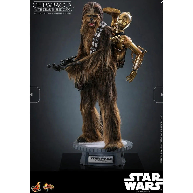 Hot Toys Chewbacca And C-3po Star Wars 1/6 Fpx