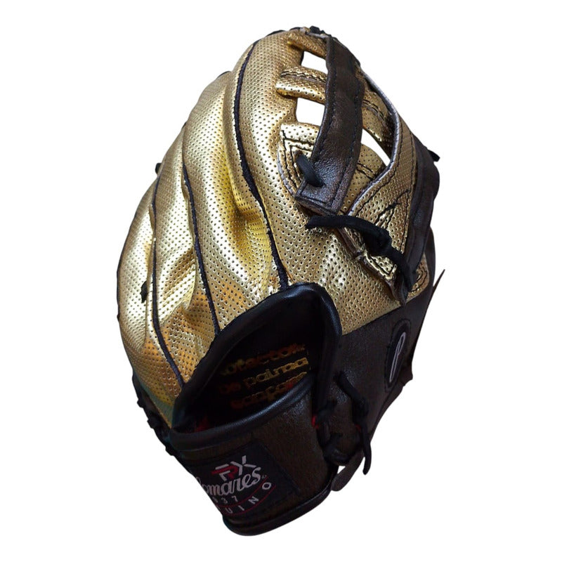 Guante Beisbol Manopla 374 12.25 Tecnopiel Palomares Fpx Dorado Adulto/ Juvenil