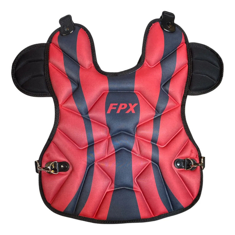 Arreo Catcher Beisbol Infantil Peto/espinillera/cascoccareta Rojo