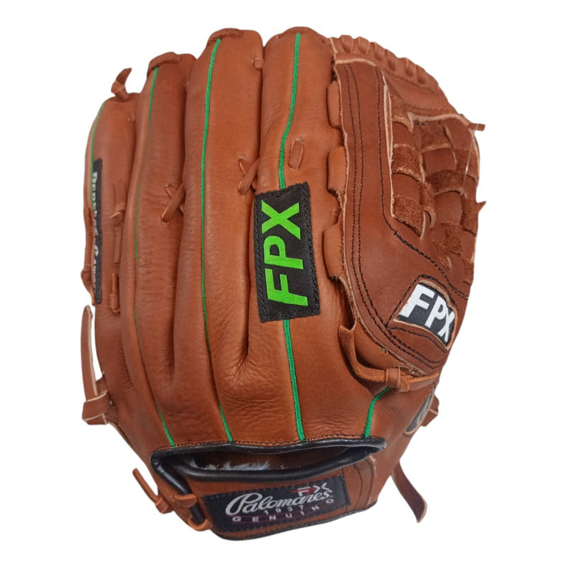 Guante Manopla Beisbol Mak144 Cafe14  Palomares Genuino Fpx