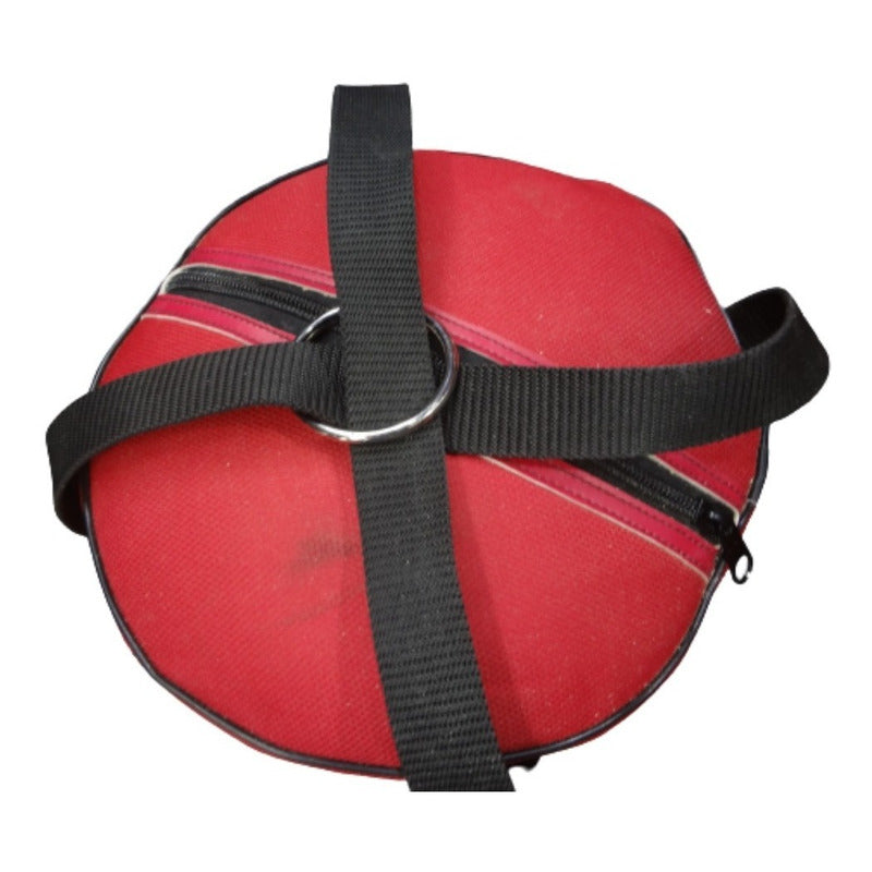 Costal Box Lona Grande Rojo Palomares Genuino Fpx Rojo
