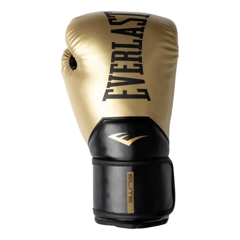 Guantes Elite V2 Sin Genero 12oz Dorado/negro Everlast