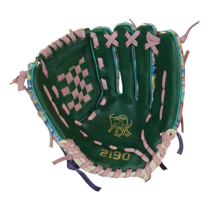 Guante Manopla Beisbol 2190 Floralvrde 12 PuLG Palomares Fpx Verde Musgo Juvenil/ Adulto