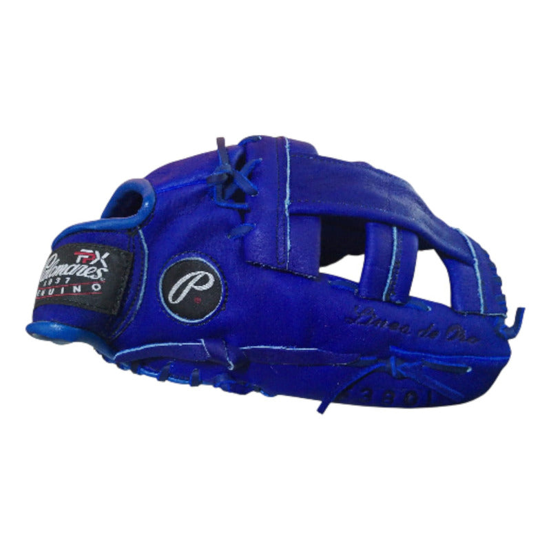 Guante Manopla Béisbol G380 Azul 13puLG Palomares Fpx Azul Juvenil/ Adulto