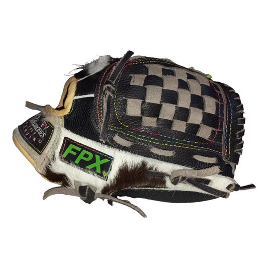 Guante Manopla Beisbol/soft 2190 Piel Becerro 12.5puLG Fpx Cafe/ Negro Juvenil/ Adulto