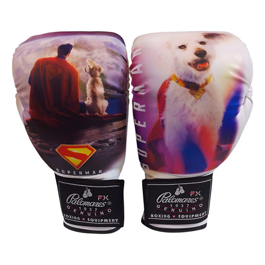 Guante Box Ed,unica Superman/ Krypto 14 Y 16 Oz Adulto Fpx