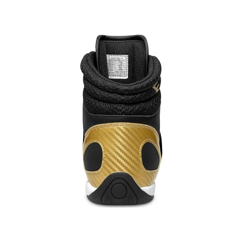 Tenis Everlast 1118 Boxeo Negro Dorado Fpx Negro Geométrico 26 Mx