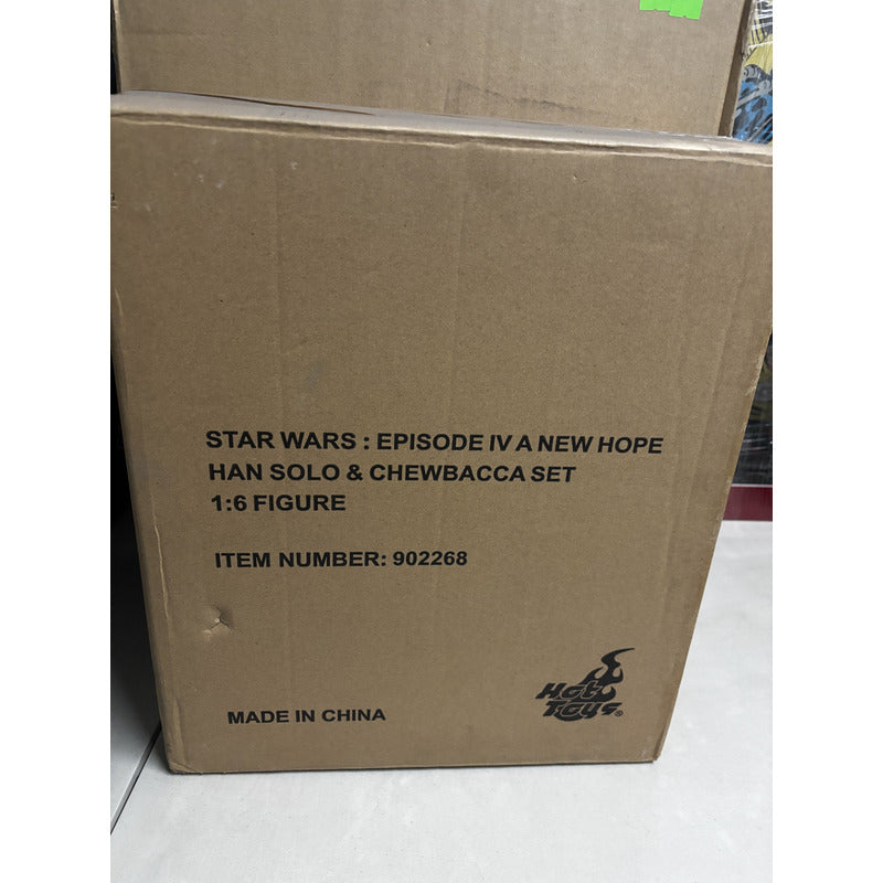 Hot Toys Han Solo And Chewbacca 1/6 Star Wars Fpx