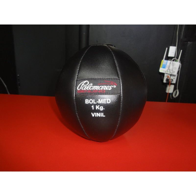 Balon Medicinal Vinil 4 Kilos Palomares Genuino Negro