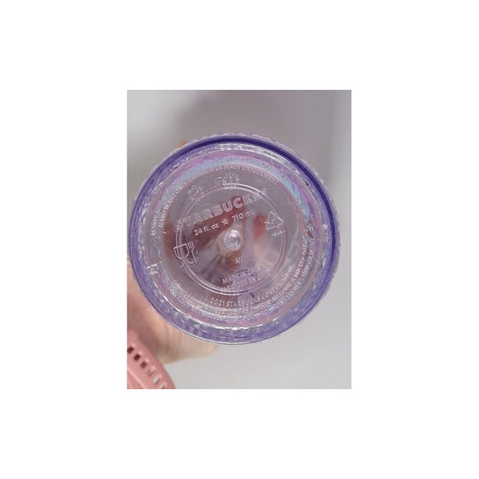 Vaso Jeweled Starbucks Unicornio 2022 Color Tornasol