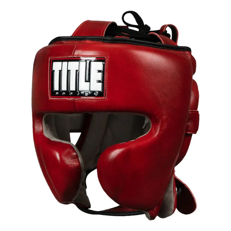 Careta Box Title Boxing Blood Reed Sparring Palomares Fpx Bordó M
