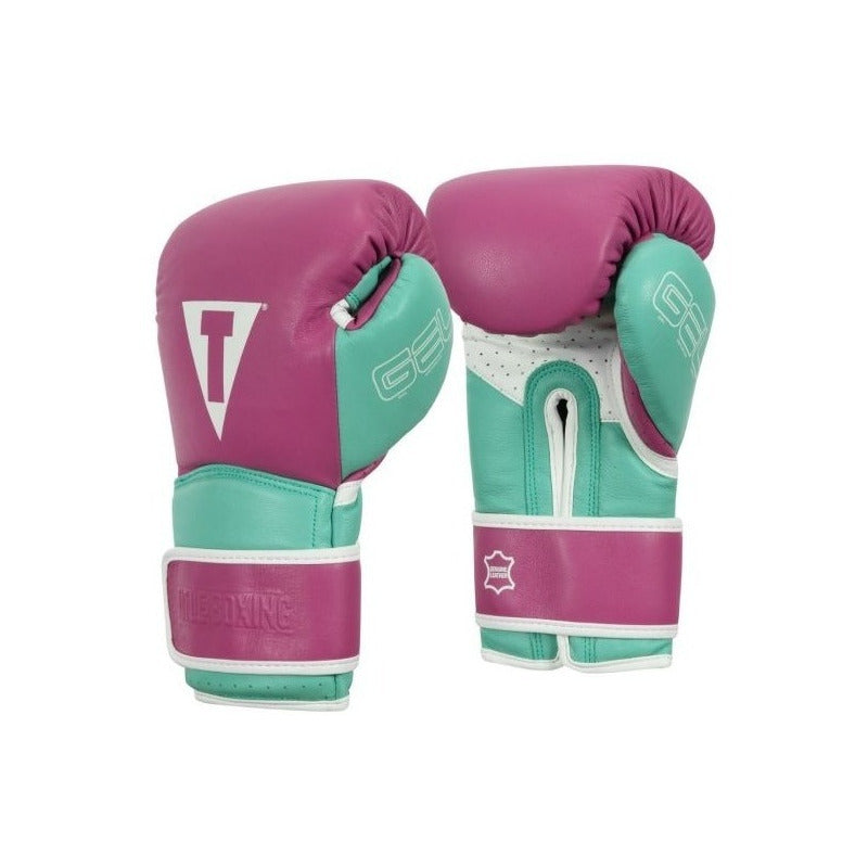 Guante Box Title Gel 14 Oz Freestyle Training Palomares Fpx Rosa