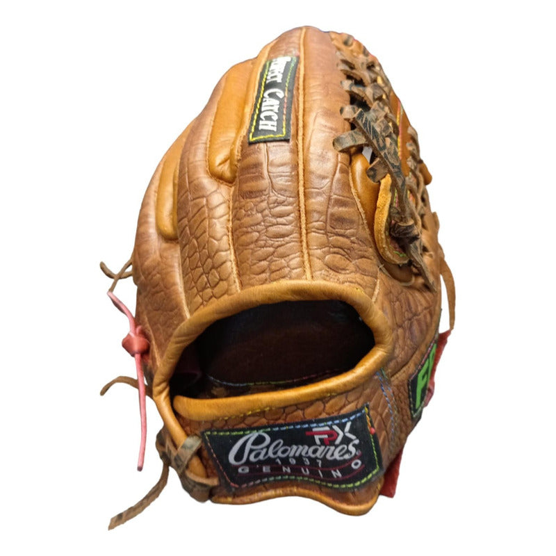 Guante Manopla Béisbol 1280 12puLG Tejido Rptl Palomares Fpx Naranja Oscuro Juvenil/adulto