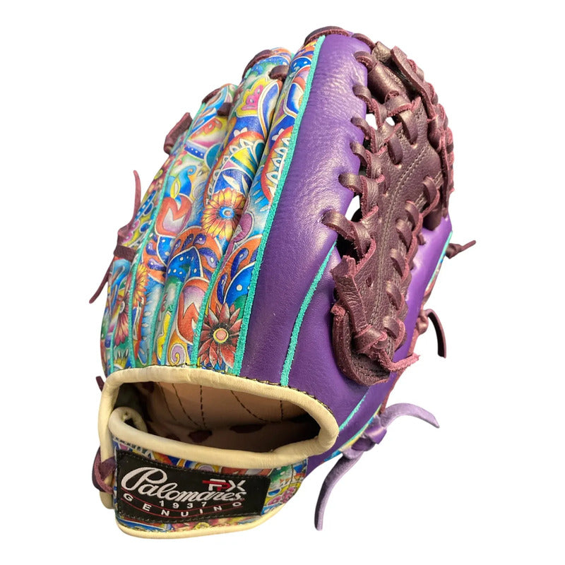 Guante Manopla Beisbol Morado Tejido Ed. Unica 1250 12.5 Fpx Morado Juvenil/adulto