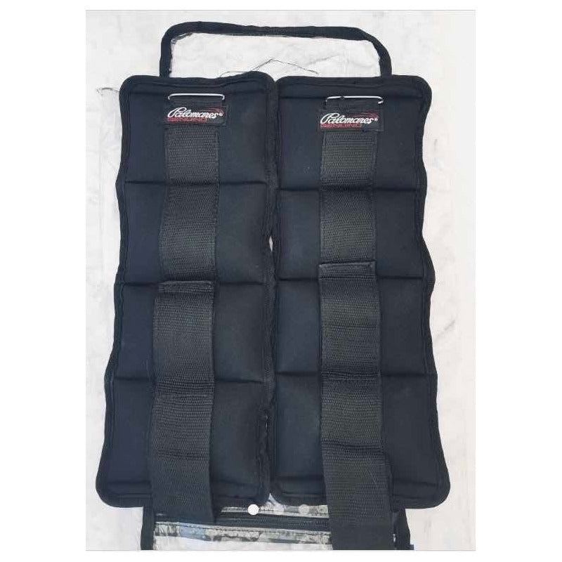 Par Polainas 3 Kilos Palomares Genuino Fpx Negro