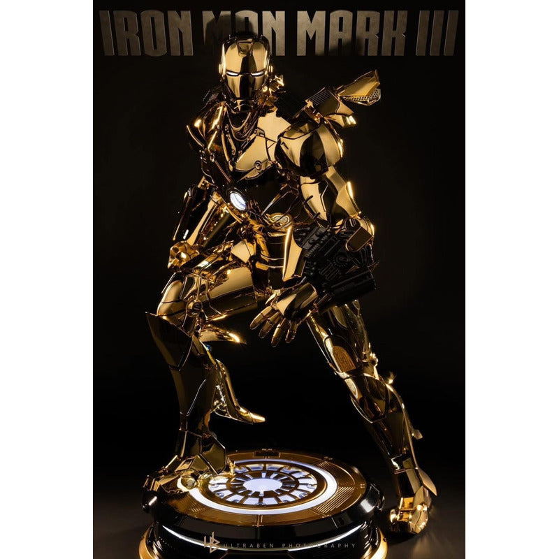 Hot Toys Iron Man Mark Iii Golden Exclusive 1/6 Fpx