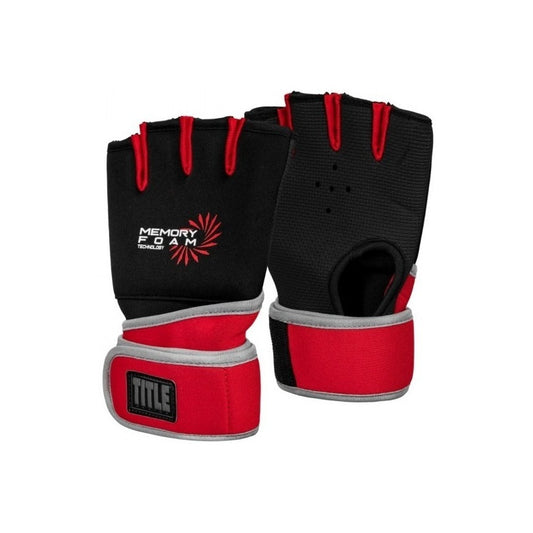 Guante Venda Box Title Memory Foam Palomares Fpx