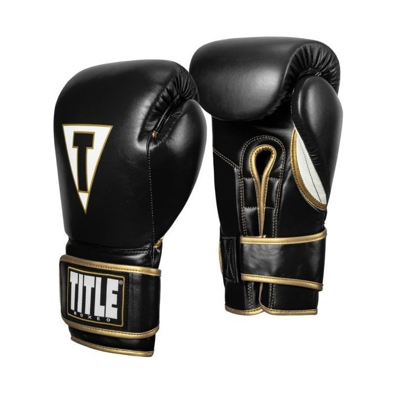 Guantes De Box Title Mex Piel Velcro Palomares Fpx