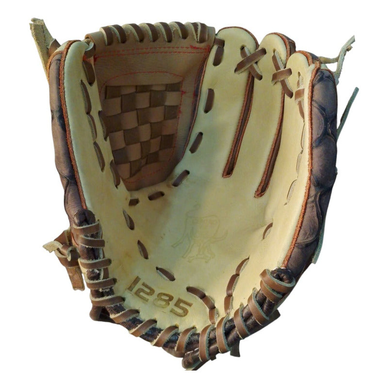 Guante Manopla Beisbol 12.5 Plgds Md 1285 Boa Palomares Fpx Cafe / Amarillo Adulto/ Juvenil