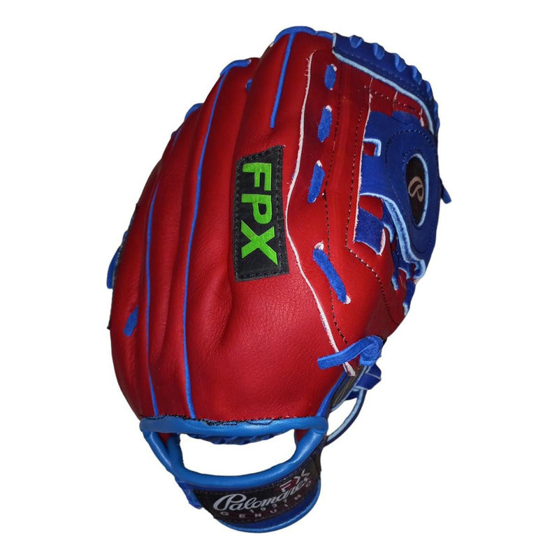 Manopla Béisbol G350 Ed Única Rojo Plata Palomares Fpx