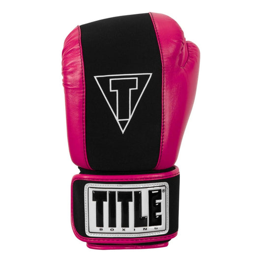 Guantes De Box Title Gel Fitness Washable Rosa Palomares Fpx