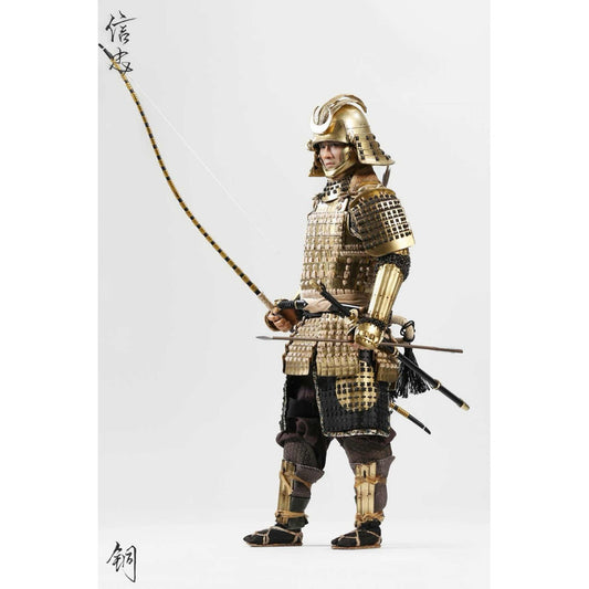 Poptoys General Oda Nobutada Samurai Armadura Cobre Fpx