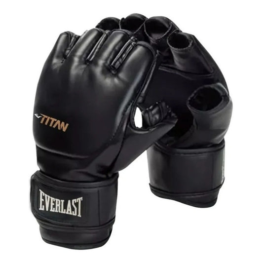 Guantes De Boxeo Everlast Mma Modelo Xo7560 Velcro S/m Negro