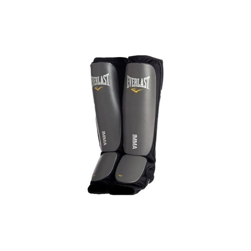 Espinilleras Everlast X07951 Con Protectores De Empeine. Gris