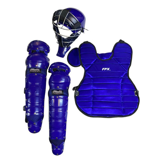 Arreo Catcher Beisbol Adult Cascoc/caretapetoespinillera Fpx Azul