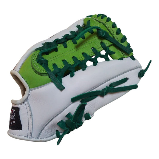 Guante Manopla Beisbol Ed.unica 12  Tejido Tricolormex Fpx Blanco Juvenil/adulto
