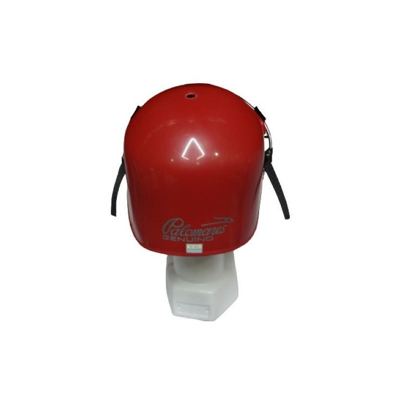Casco Con Careta Catcher Beisbol Rojo Palomares Genuino Fpx