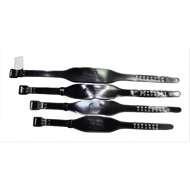 Faja Pesista Piel 100% Negro Con Forro Palomares Genuino Fpx Ch