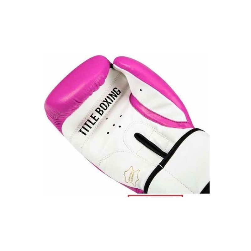 Guantes Title Premier Leather Super Bag Gloves Pink Fpx