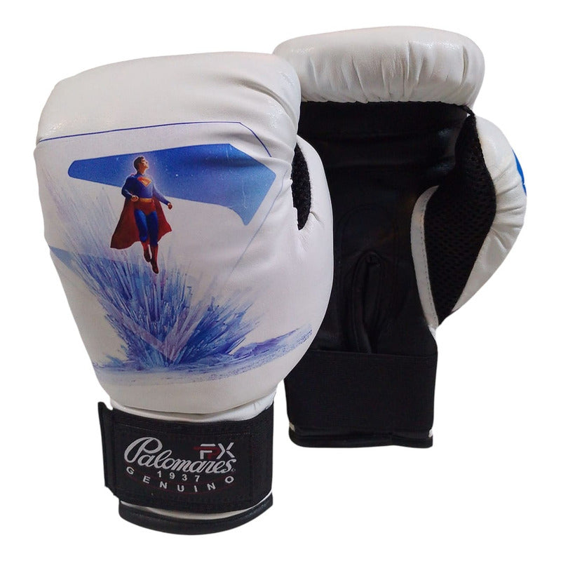 Par Guante Box Infantil 6oz Superman 2025 Palomares Fpx 6 Oz Blanco