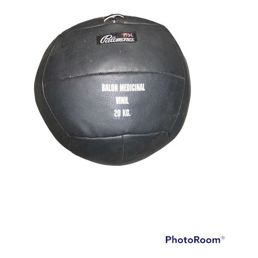 Balón Medicinal Crossfit Fitness10 Kg Palomares Genuino Fpx Negro