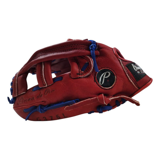 Guante Manopla Béisbol G375 13puLG Zurdo Palomares Fpx Rojo Juvenil/ Adulto