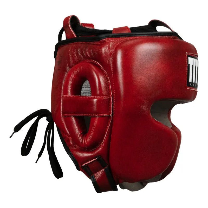 Careta Box Title Boxing Blood Reed Sparring Palomares Fpx Bordó L