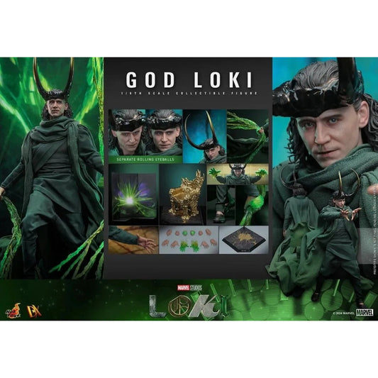 Hot Toys God Loki Dx40 Loki Season 2figura 1/6 Palomares Fpx