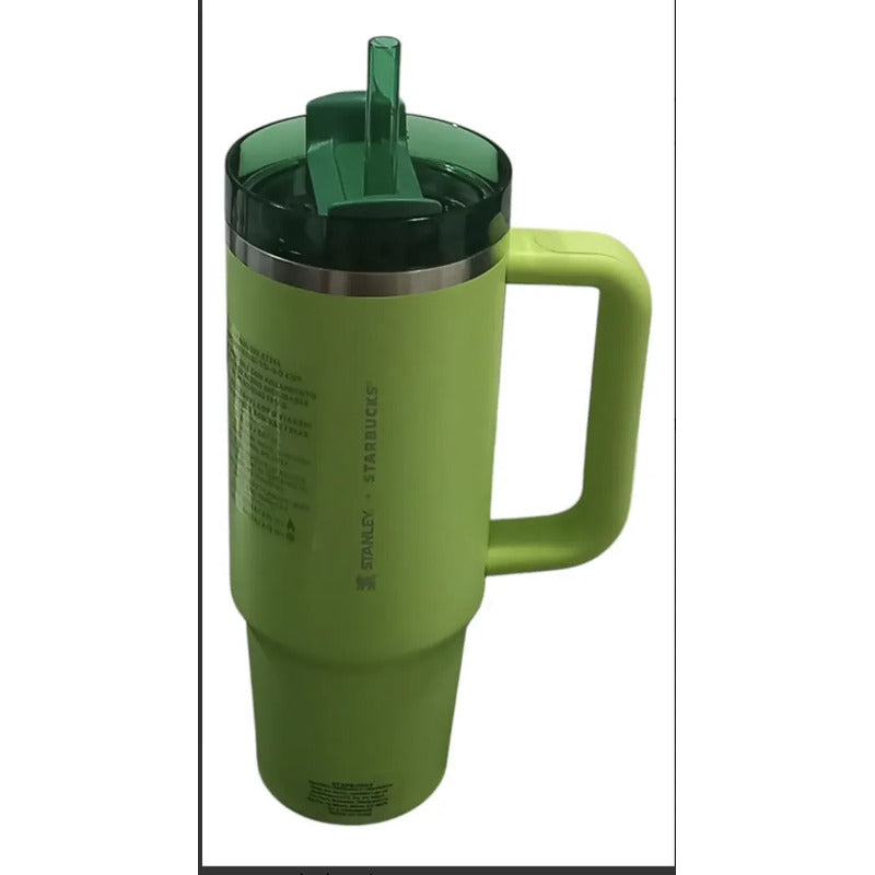 Thermo Starbucks Stanley Verde Spring Acero Inoxidable Verde Lima Spring