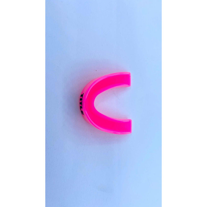Protector Bucal Title Termoformable Pi Palomares Genuino Fpx Rosa Sin Sabor